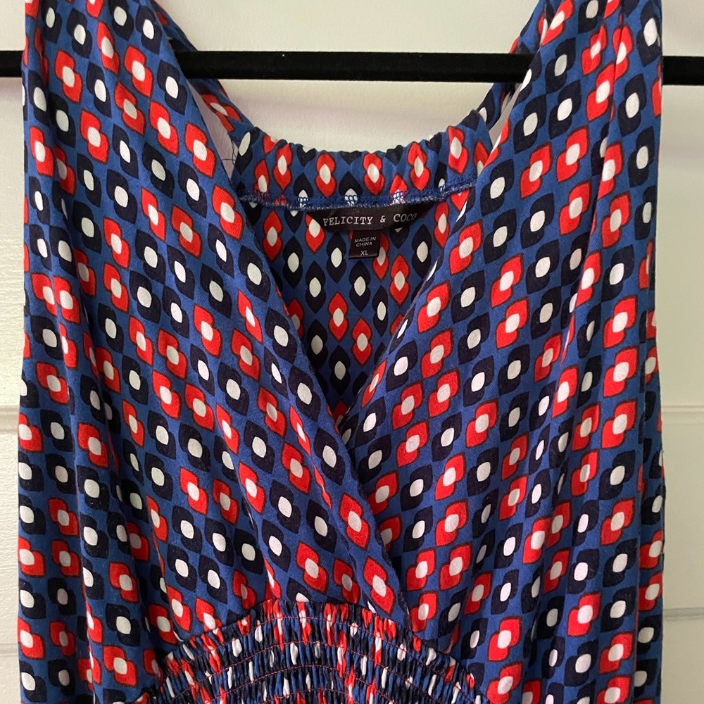 Felicity & CoCo Patterned Maxi w/ Twisted Strap